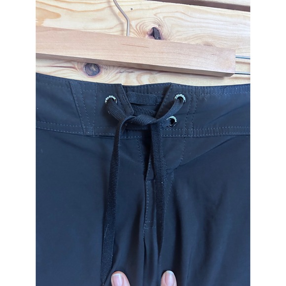 Volcom Board Shorts Womens 7 Black Repreve Recycled Swim Shorts O0811700 - Picture 4 of 9
